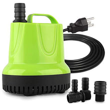 Load image into Gallery viewer, FREESEA 1100 GPH 100W Submersible Water Pump for Pond Aquarium Hydroponics Fish Tank Fountain Waterfall