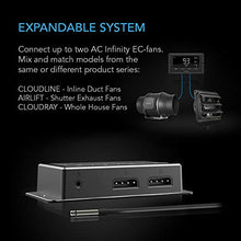 Load image into Gallery viewer, AC Infinity Controller 67, Smart Bluetooth Fan Controller with Temperature, Humidity, and Timer Controls, for CLOUDLINE Airlift CLOUDRAY Cooling and Ventilation