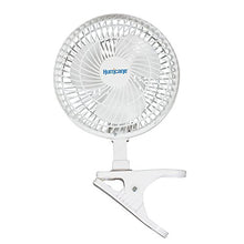 Load image into Gallery viewer, Hurricane Classic Series Clip Fan, 6", 6-Inch, White