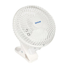 Load image into Gallery viewer, Hurricane Classic Series Clip Fan, 6", 6-Inch, White