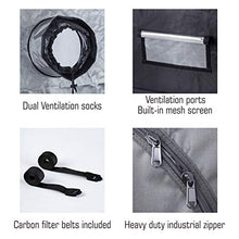 Load image into Gallery viewer, TopoGrow 48"x36"x72" 600D Indoor Grow Tent