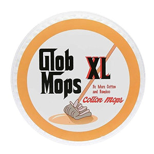 Glob Mops XL Cotton Swabs 2-Pack Bundle | Extra Absorbent | Eco-Friendly | 600 Total Mops