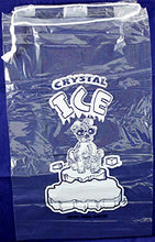 Load image into Gallery viewer, 10 lb. Drawstring Ice Bags 100 Pack Heavy-Duty, Puncture-Resistant EVA