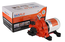 Load image into Gallery viewer, SEAFLO 33-Series Industrial Water Pressure Pump w/Power Plug for Wall Outlet - 115VAC, 3.3 GPM, 45 PSI
